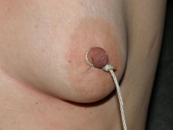 big tits tied up blowjob