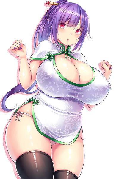 cute anime big boobs