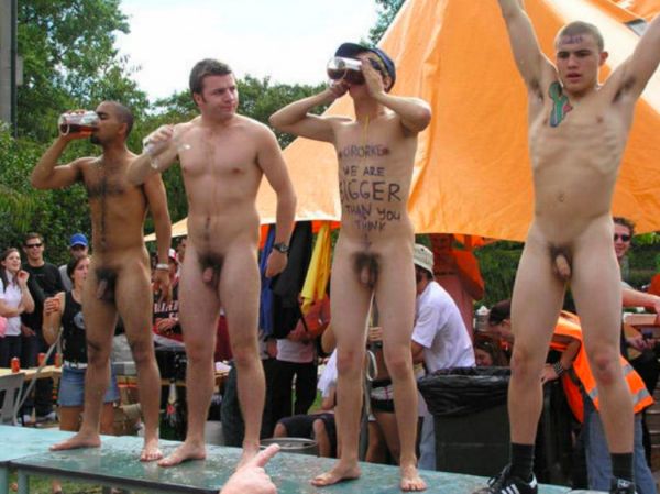 naked guys with boners