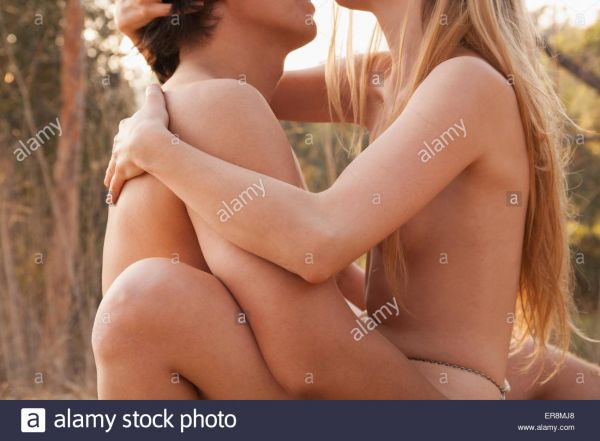 sexy couples sex outdoors