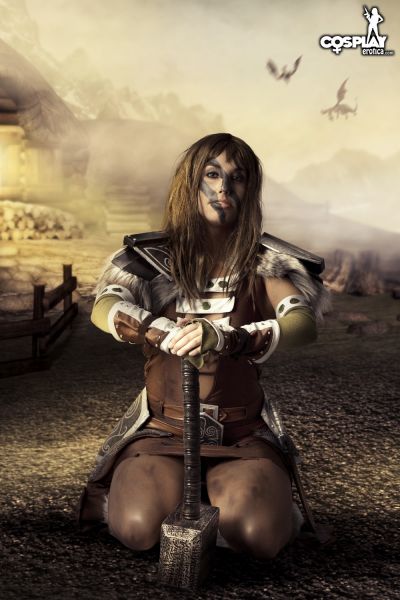 skyrim dovahkiin cosplay