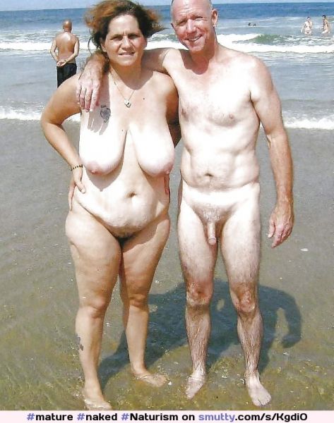 mature nude beach lovers