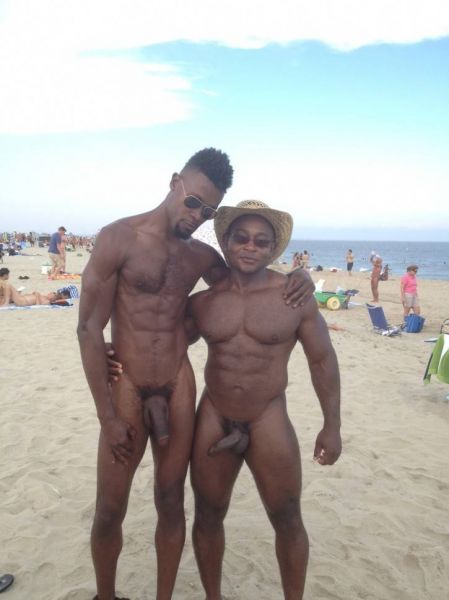 nude beach hard on cock