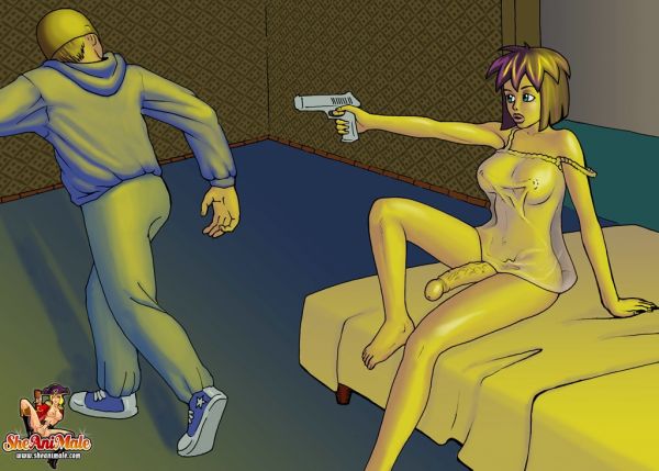 shemale erection