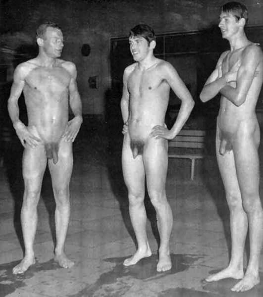 vintage nude male groups