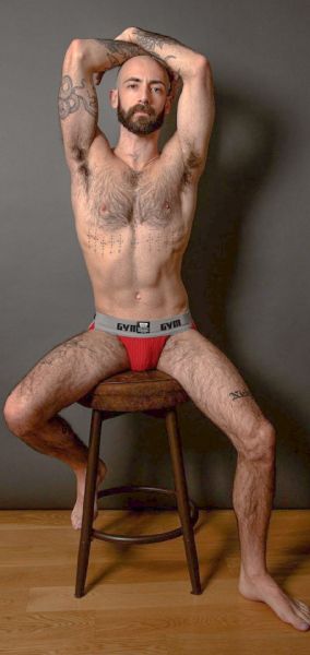 shirtless men