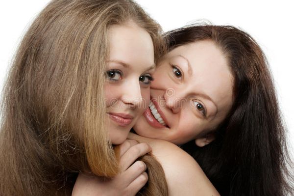 busty lesbians licking