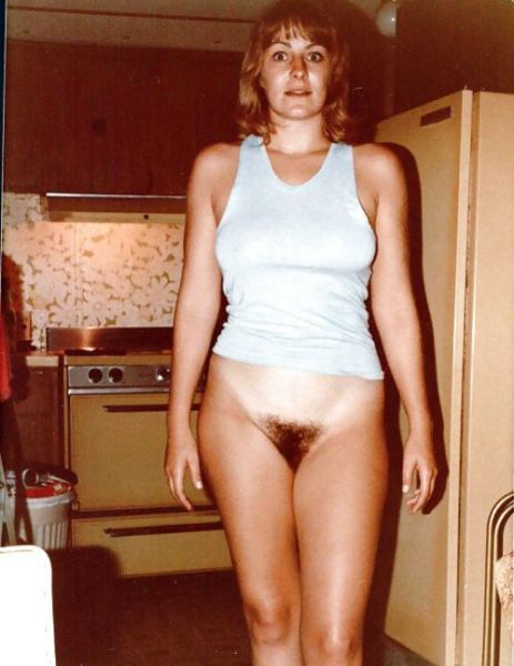 mature hairy pussy standing