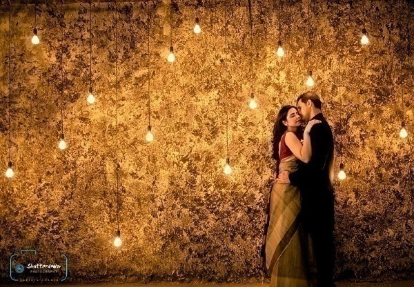 night wedding by husband photos