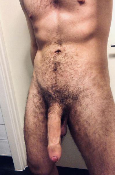 uncut cock handjob