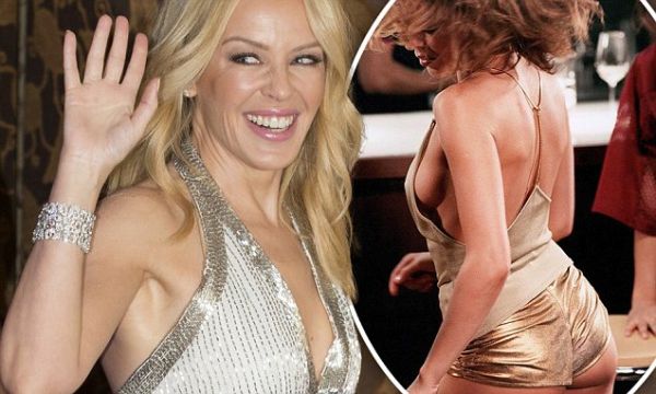 kylie minogue on counter