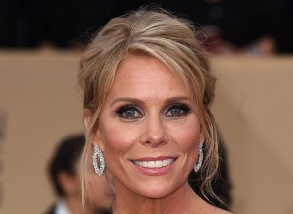 cheryl hines eating a banana
