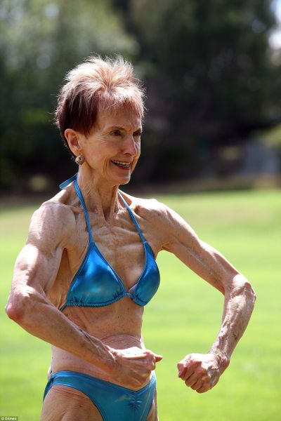 grandmother's exercising pics