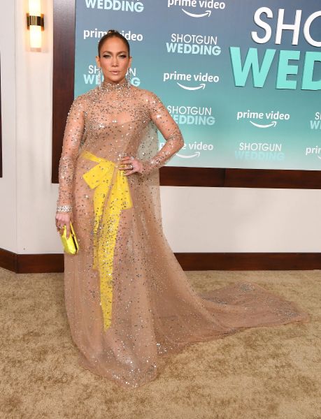 jennifer lopez awards dress