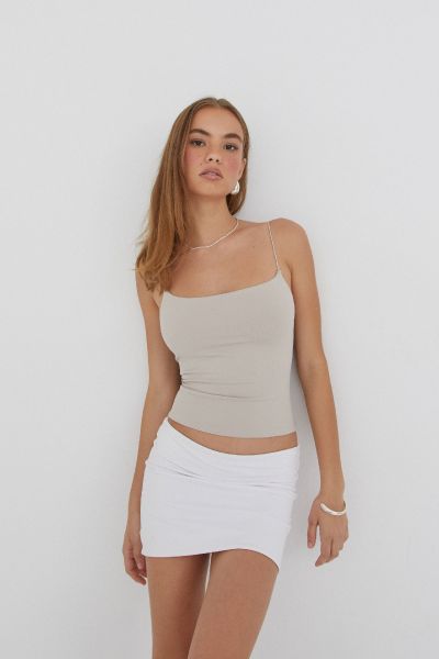 vintage leather mini skirt
