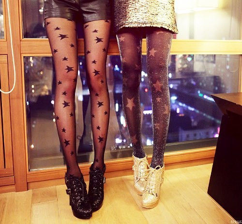 men in ladies tights