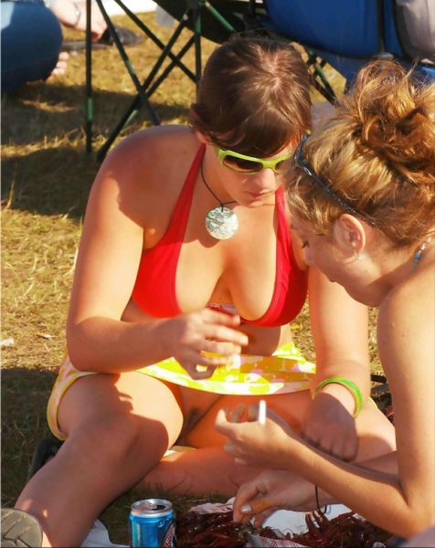 women masturbating on beach
