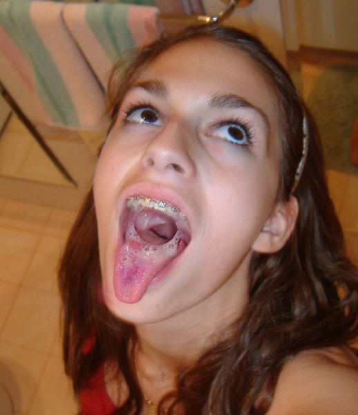gf cum on her face