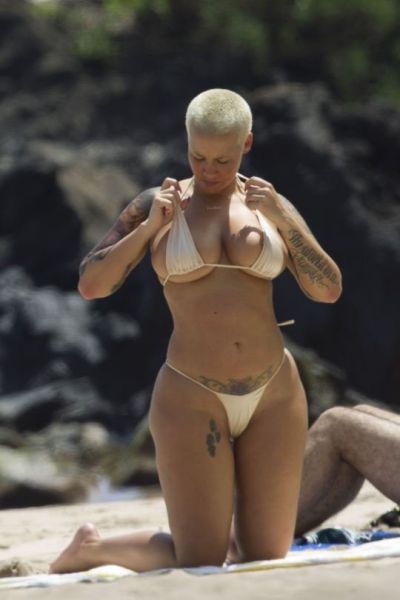 amber rose bikini pics
