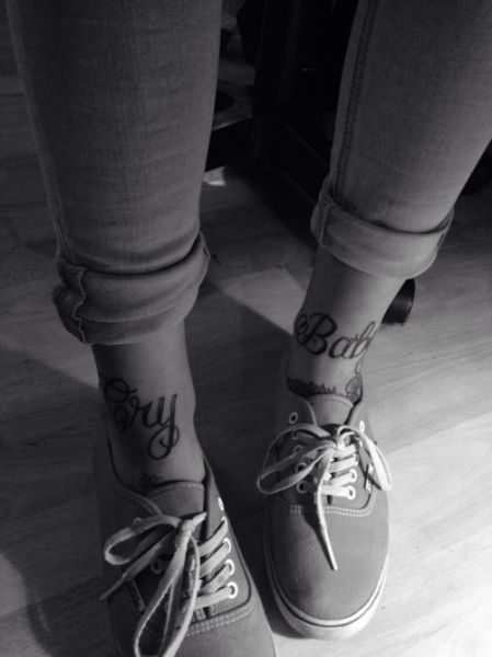 wrap around ankle tattoos