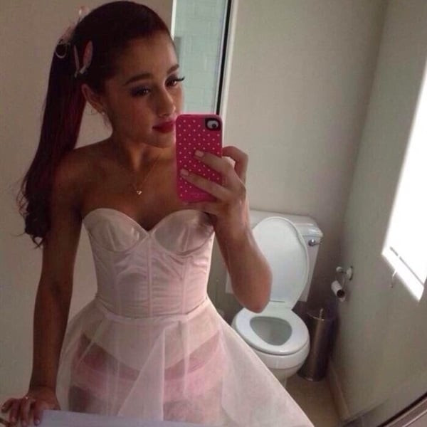 ariana grande hosiery