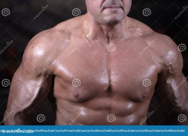 athletic fit shape male
