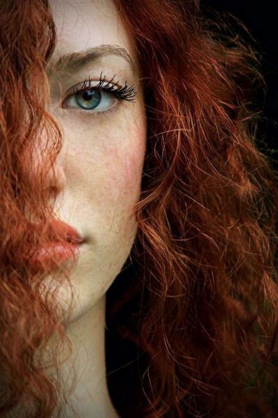 busty redhead beauty