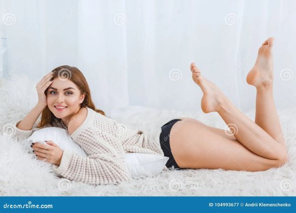 belly down on matress