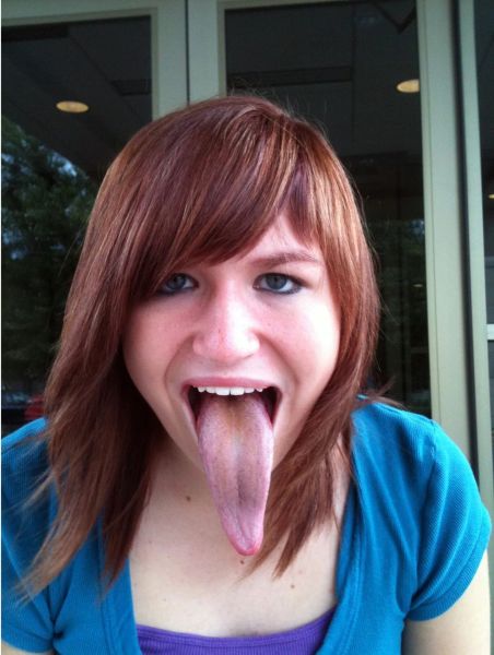 black guy tongue