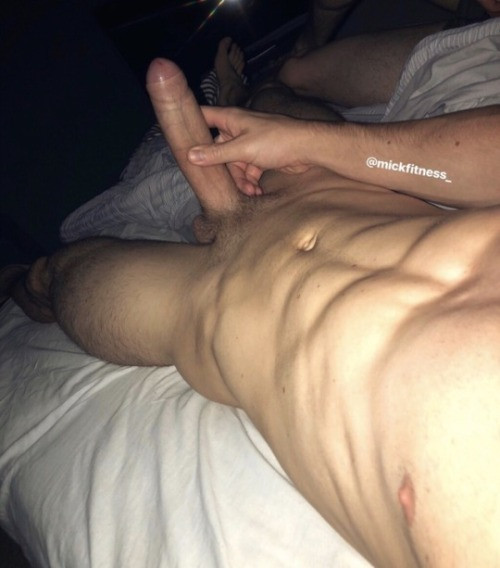 huge uncut cock masturbating