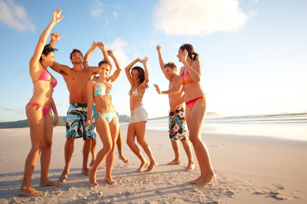 beachwear group picture