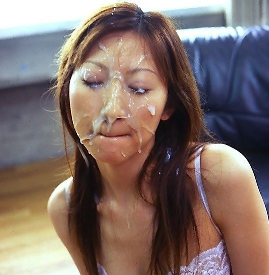 wearing cum facial