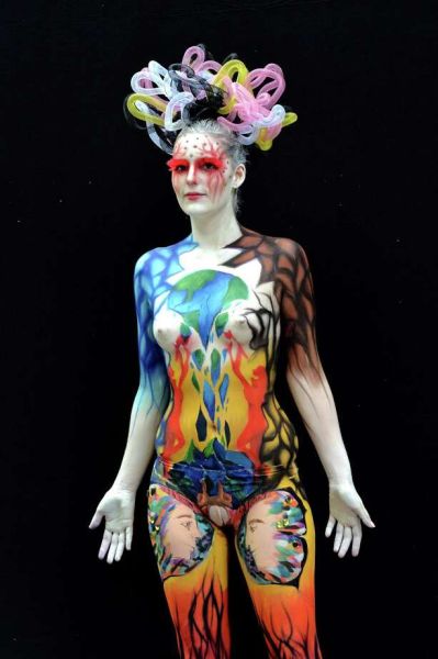 human body painting paints
