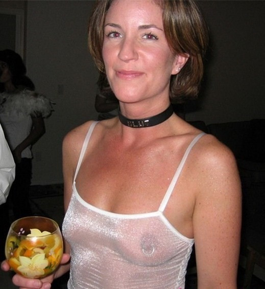 sheer braless puffy nipples