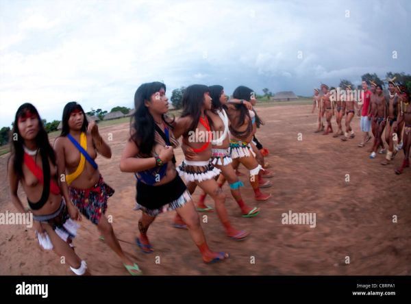 asurini tribe brazil body art