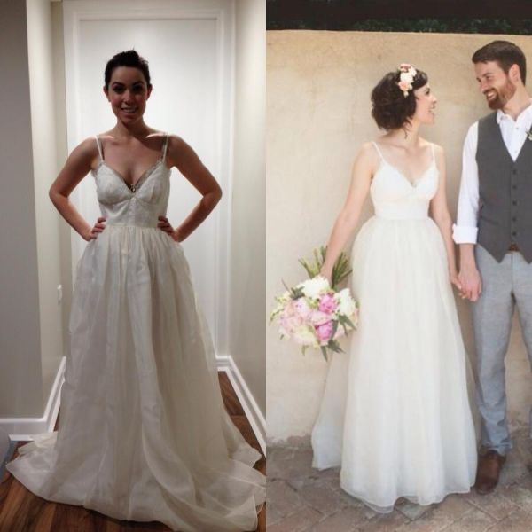 formal dress before and after