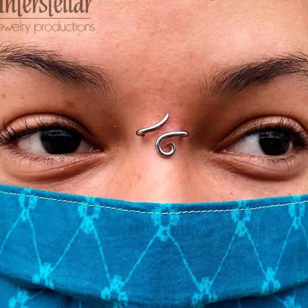 double nose piercing