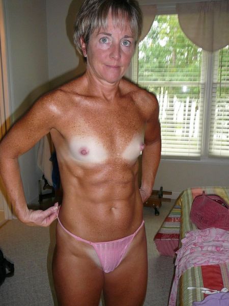 mature tan hairy pussy spread