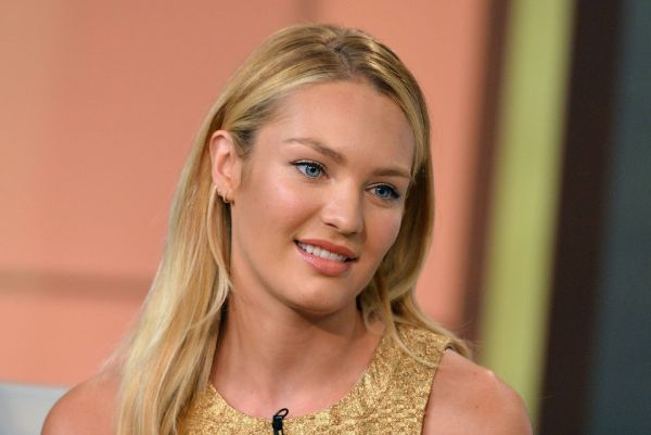 candice swanepoel blue dress