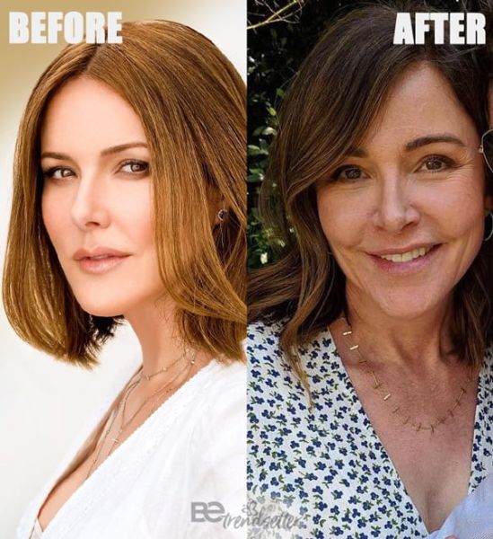christa miller before and after
