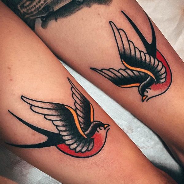 blue bird tattoo designs