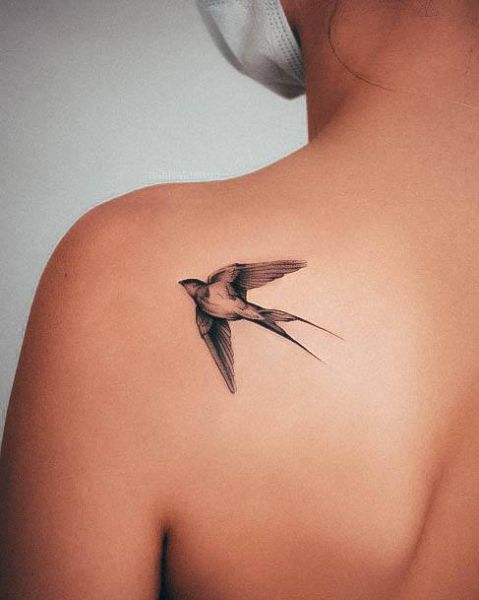 colorful star tattoos
