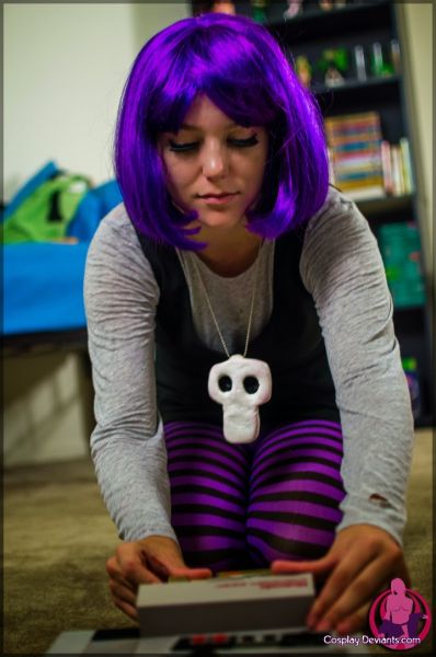 purple