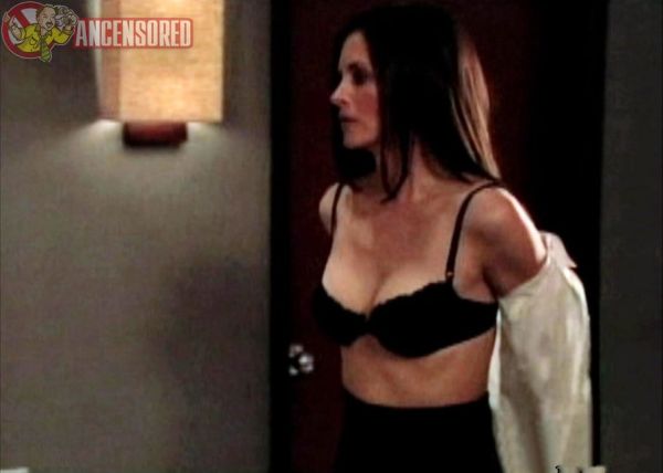 courteney cox commandments scene