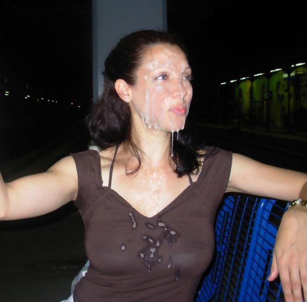 cum all over my dress