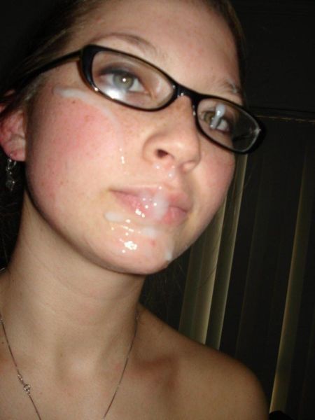 handjob cum on her