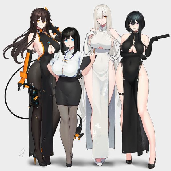busty anime big ass