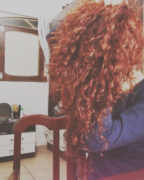 long wavy