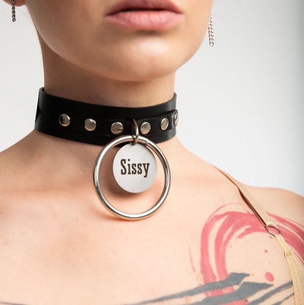 locked in collar pink