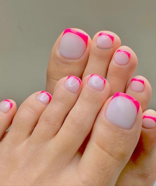 glitter toe nails